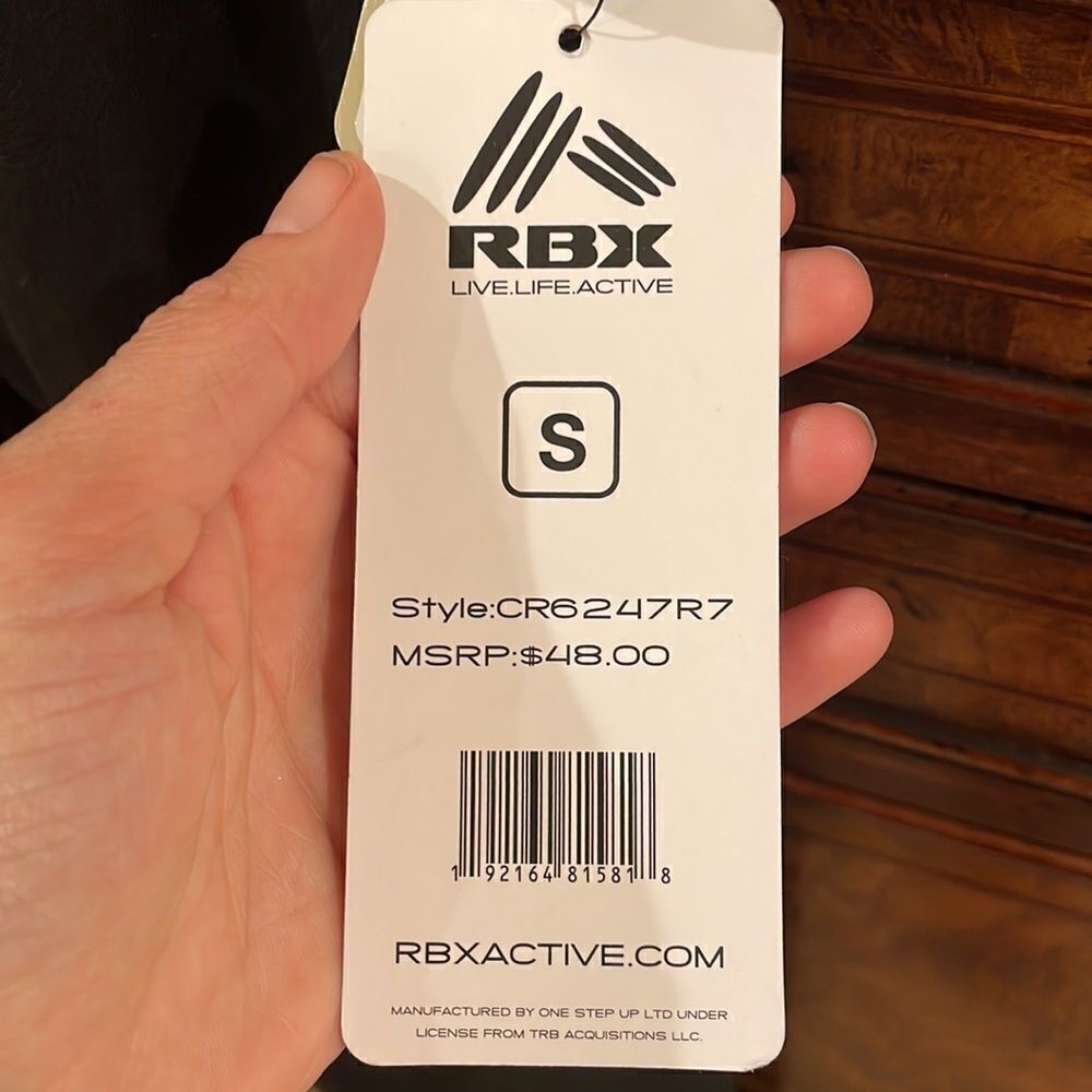 Nwt RBX Tummy Control Capri Leggings - Picture 6 of 10
